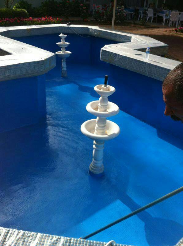 DSİ Süs Havuz İzolasyon Kaplaması