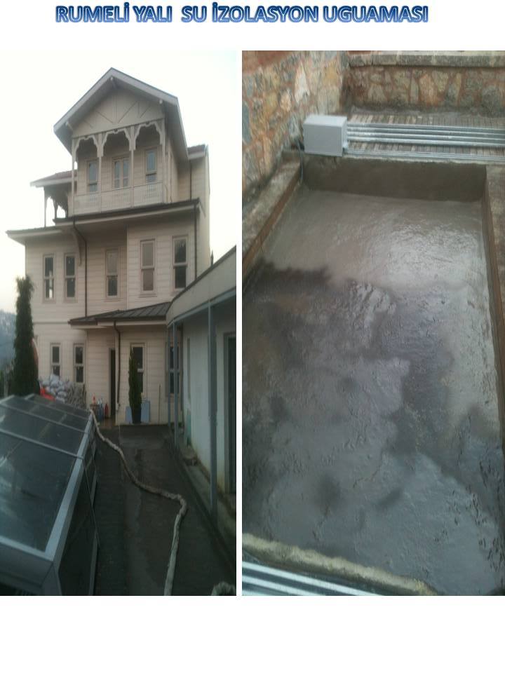 Rumeli Yalı Su İzolasyon Uygulaması