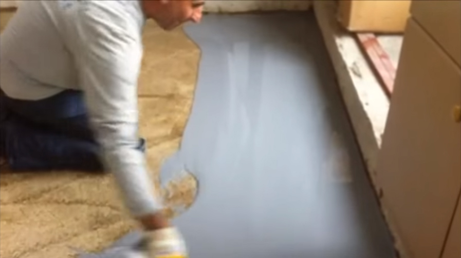 Poliüretan Self Leveling Zemin Kaplama Uygulaması